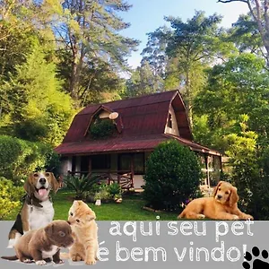 Casa de Férias Casa Na Floresta Em, Campos do Jordão